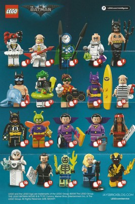 lego minifigures series batman 2